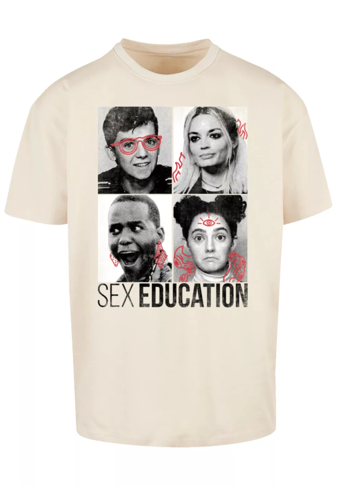 F4NT4STIC T-Shirt "Sex Education Class Photos", Premium Qualität günstig online kaufen