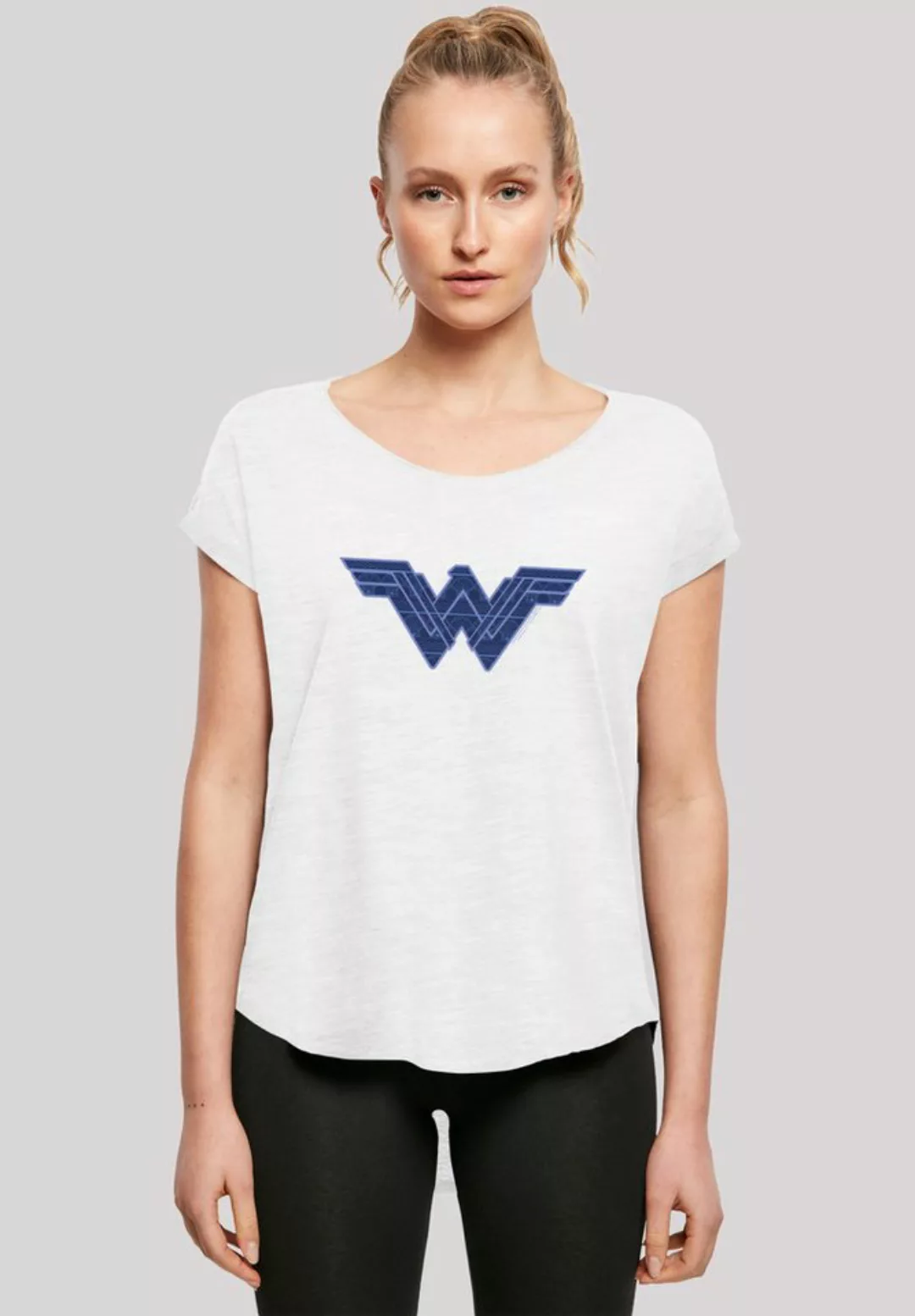 F4NT4STIC T-Shirt "DC Comics Wonder Woman Pattern Fill Logo", Print günstig online kaufen