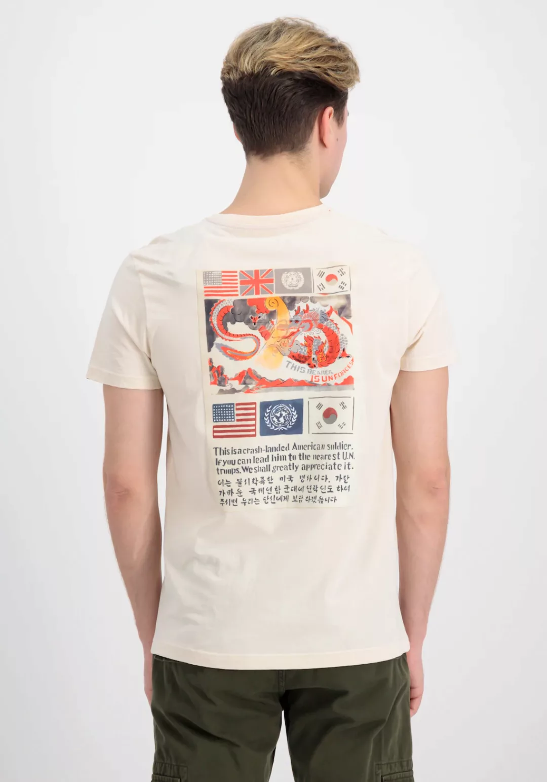 Alpha Industries T-Shirt "USN Blood Chit T-Shirt 2 T-Shirt" günstig online kaufen