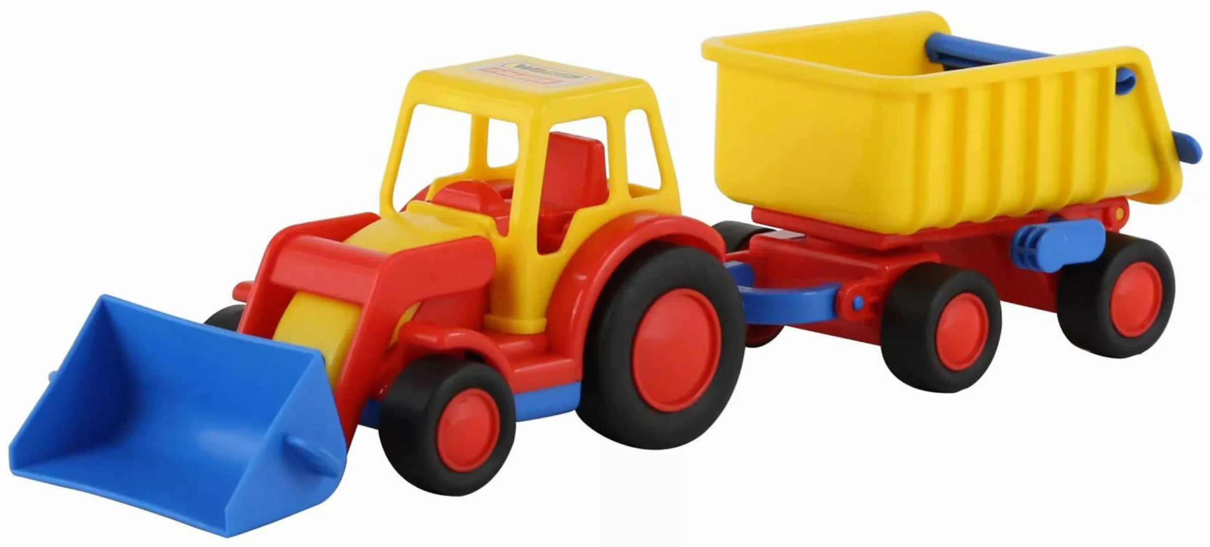 WADER QUALITY TOYS Spielzeug-Traktor Basics Traktor günstig online kaufen