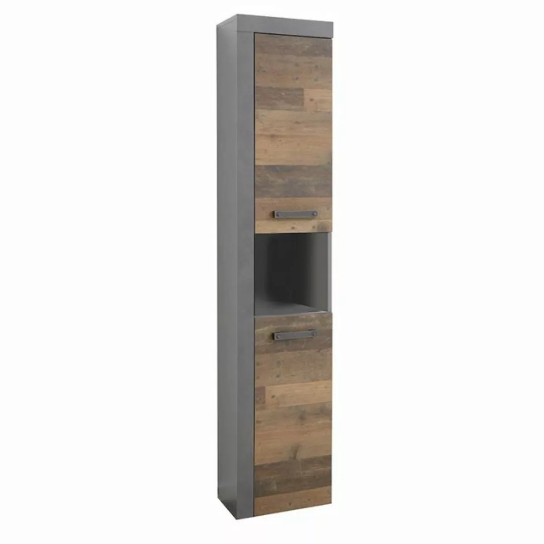 trendteam Hochschrank Cancun/Indy Badschrank Standschrank Badezimmermöbel B günstig online kaufen