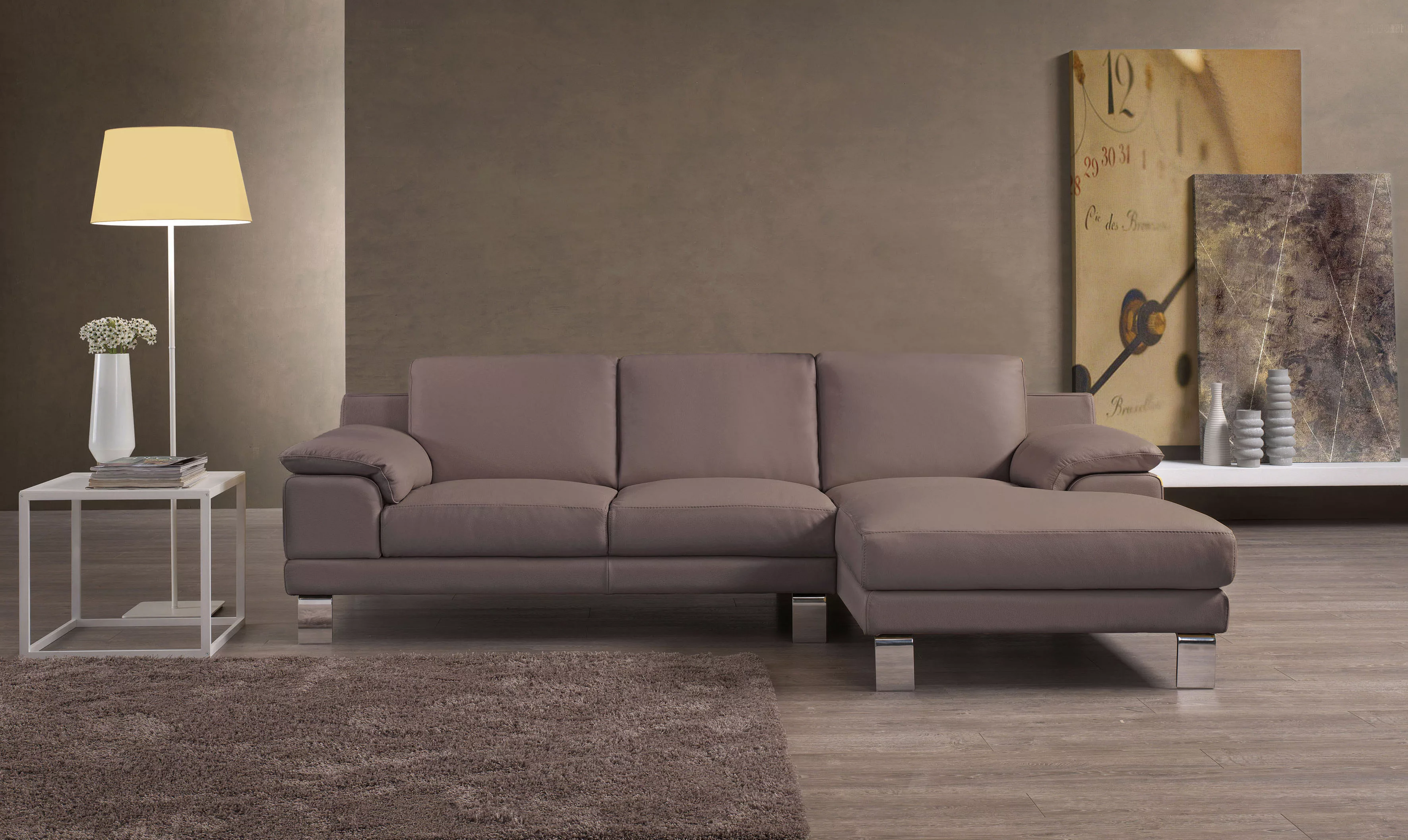 Egoitaliano Ecksofa "Shakira, Design und super Sitzkomfort auf hohem Niveau günstig online kaufen