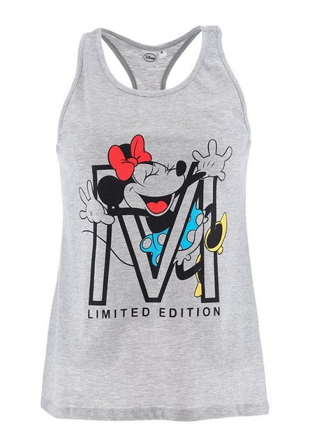 Disney Minnie Mouse Muskelshirt Mini Maus Damen Top Shirt ärmellos günstig online kaufen