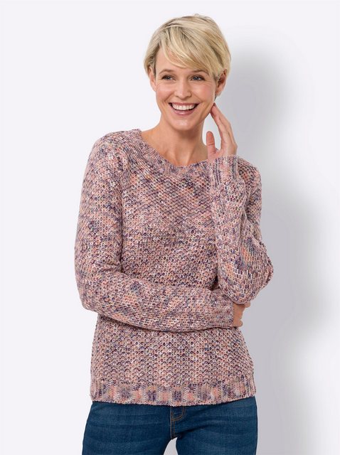 Sieh an! Strickpullover Rundhalspullover günstig online kaufen