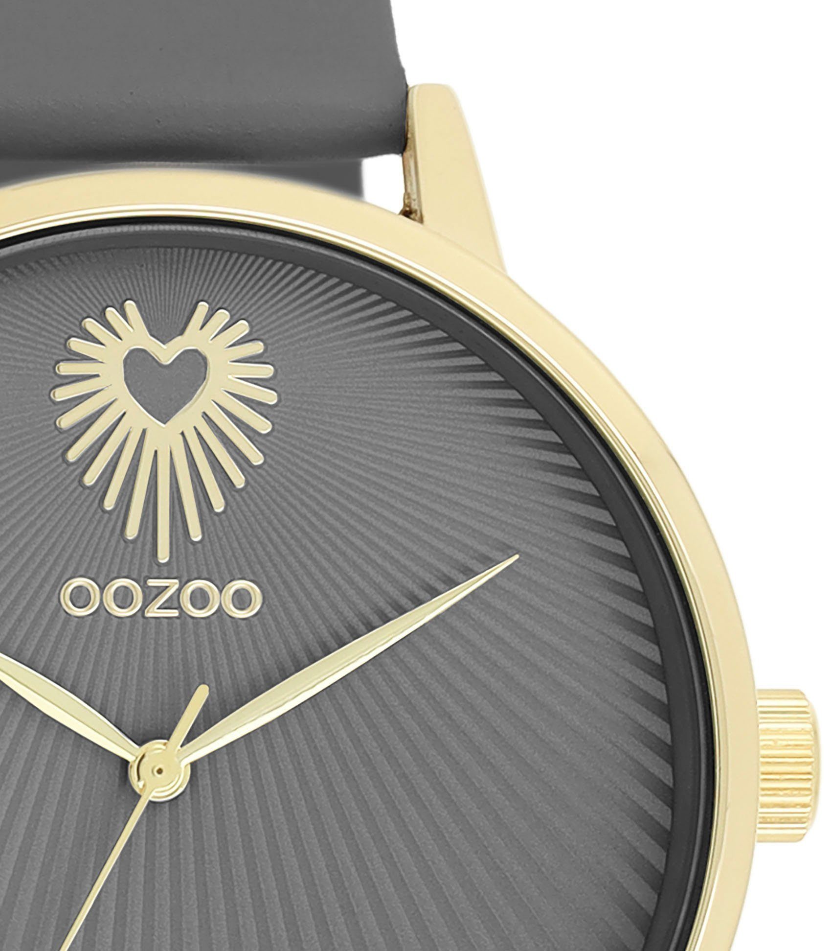 OOZOO Quarzuhr C11244, Armbanduhr, Damenuhr, Lederarmband, günstig online kaufen