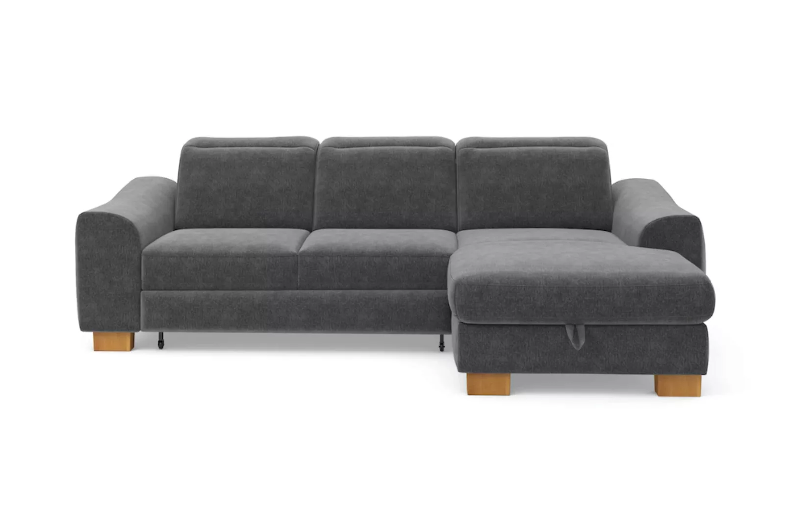 Home affaire Ecksofa »Dundee L-Form«, wahlweise mit Kopfteilverstellung und günstig online kaufen