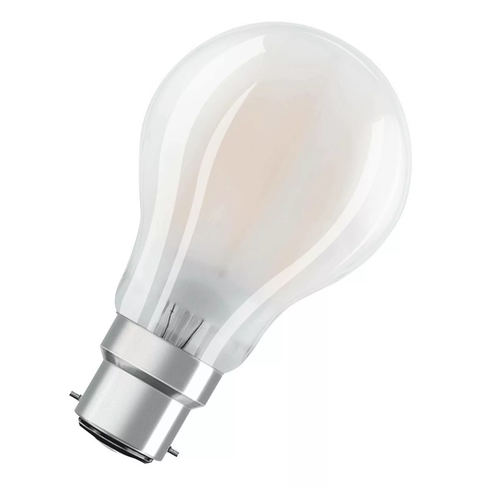 OSRAM LED-Lampe B22d Classic 827 6,5W 2er matt günstig online kaufen