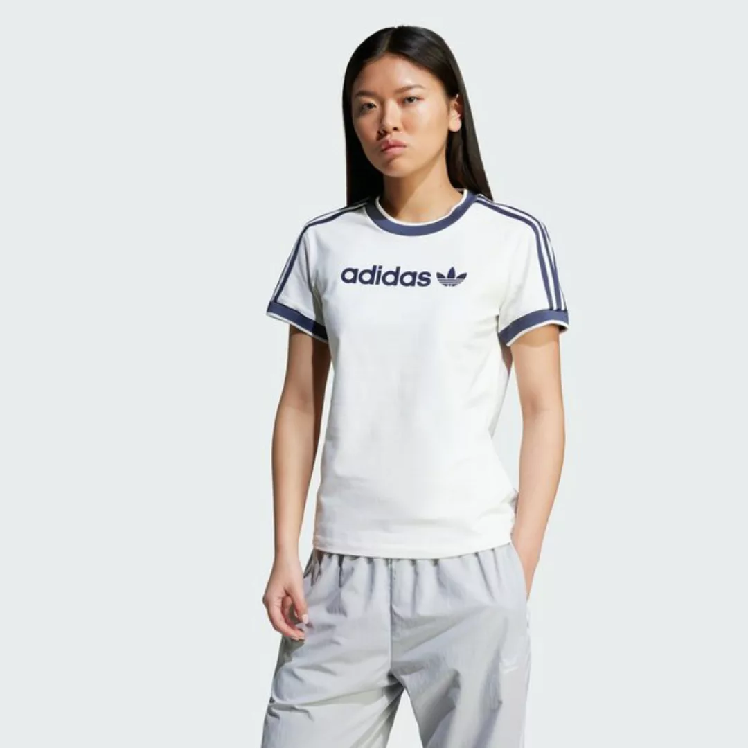 adidas Originals Longsleeve LINEAR LOGO 3-STREIFEN T-SHIRT günstig online kaufen