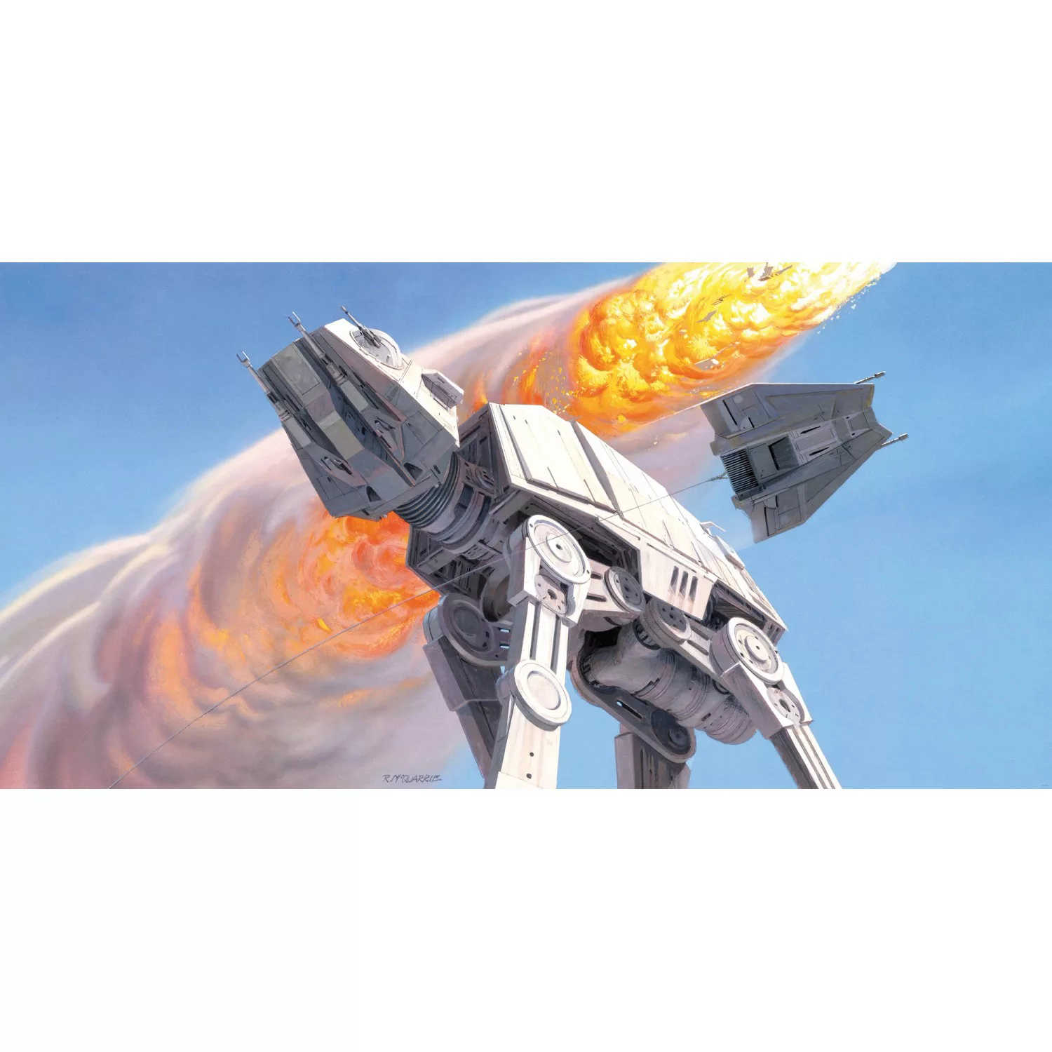 Komar Vliestapete »Star Wars The Mandalorian Blaster«, 500x250 cm (Breite x günstig online kaufen