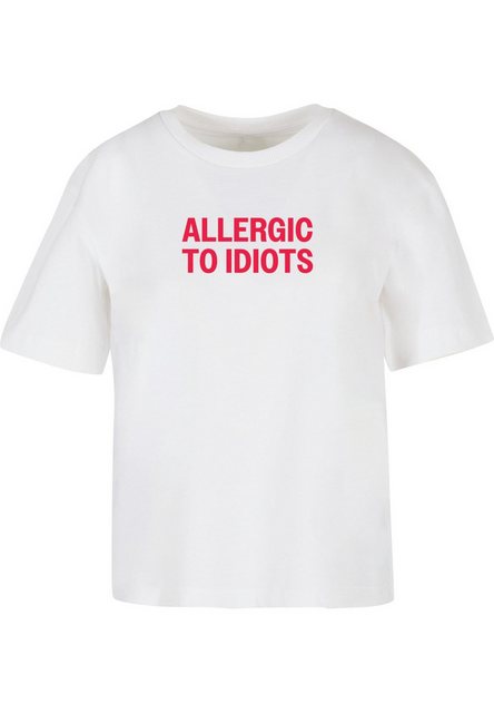 Miss Tee T-Shirt Miss Tee Allergic To Idiots Tee (1-tlg) günstig online kaufen