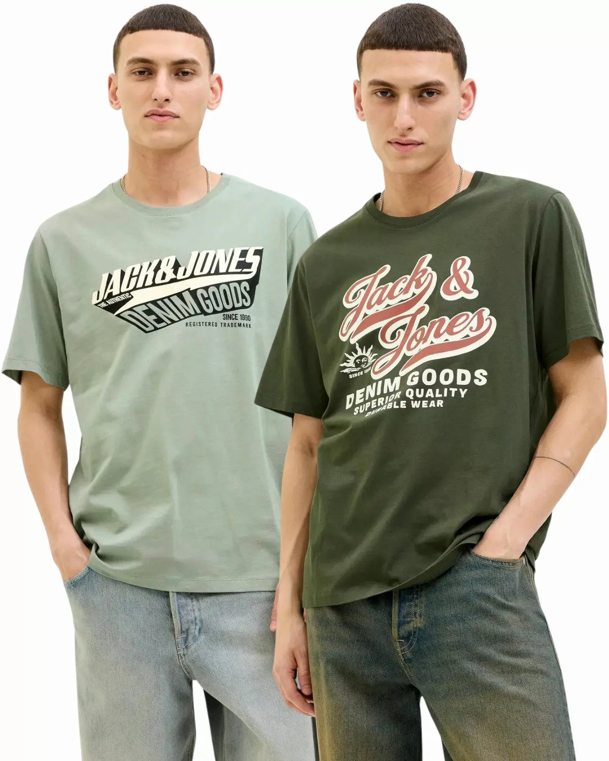 Jack & Jones Print-Shirt (Spar Set, günstig online kaufen