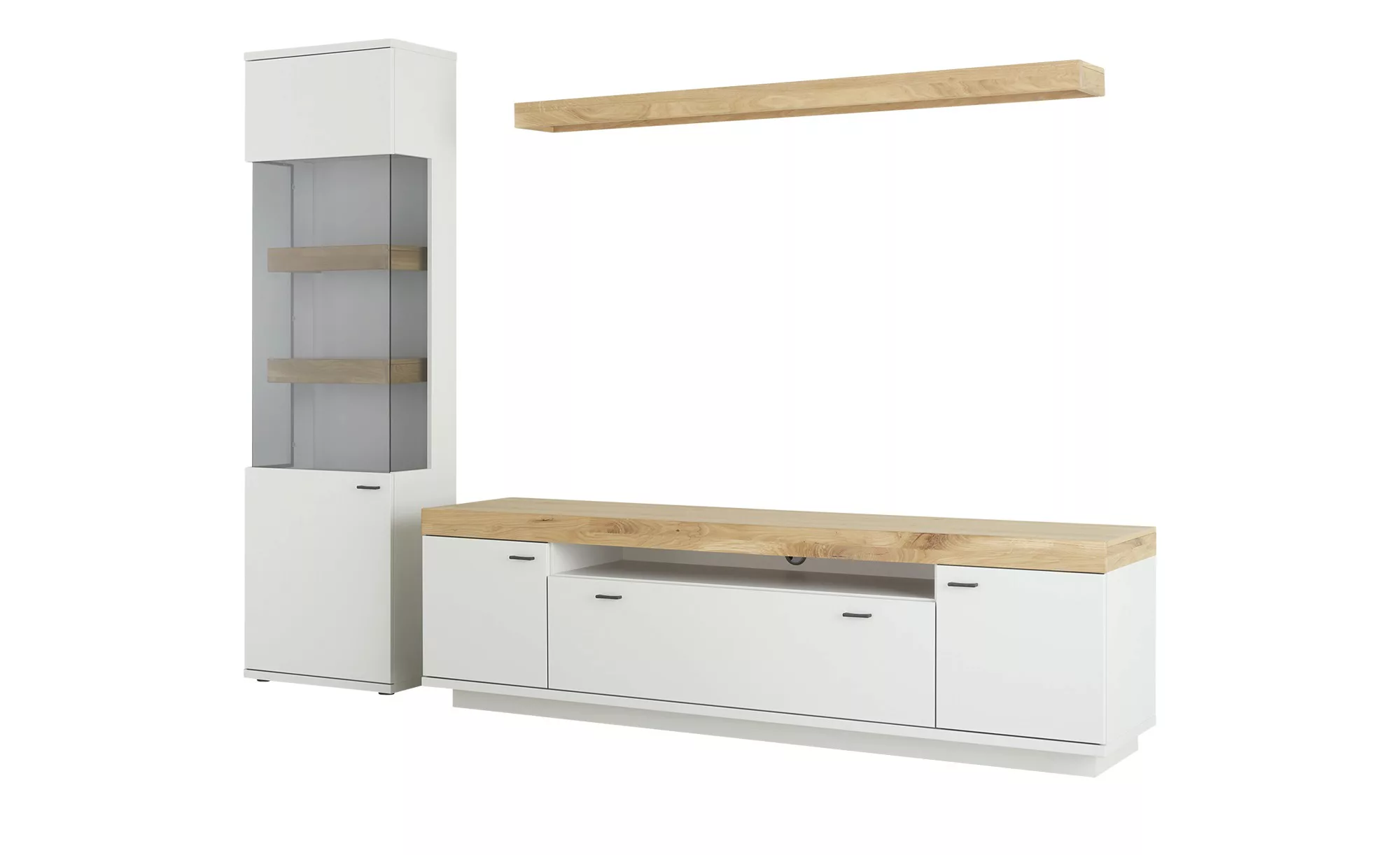 Jette Home Wohnkombination  Neapel ¦ grau ¦ Maße (cm): B: 271 H: 209 T: 50. günstig online kaufen