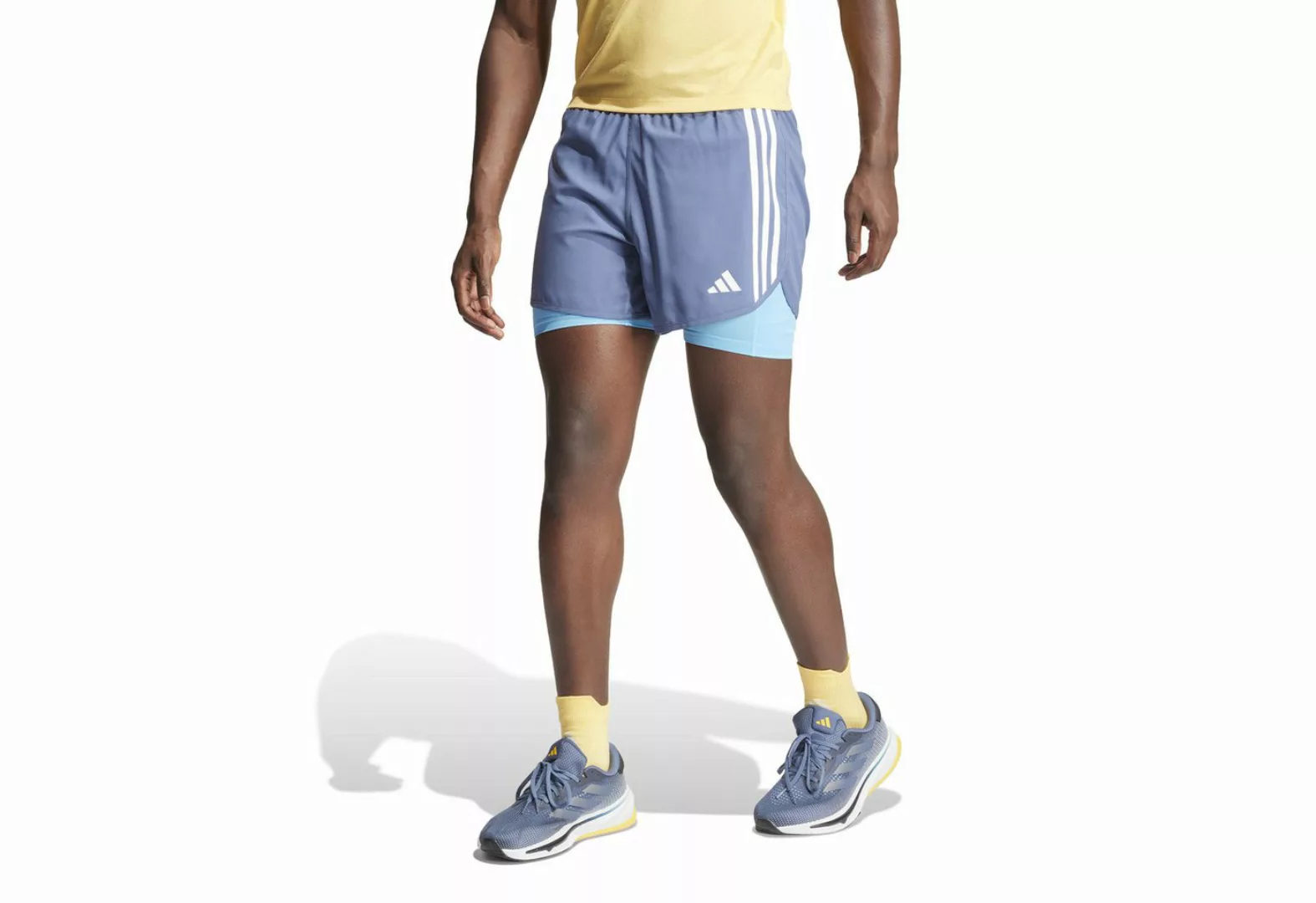 adidas Performance Laufshorts ADIDAS Otr e 3s 2in1 m Laufhose Blau günstig online kaufen