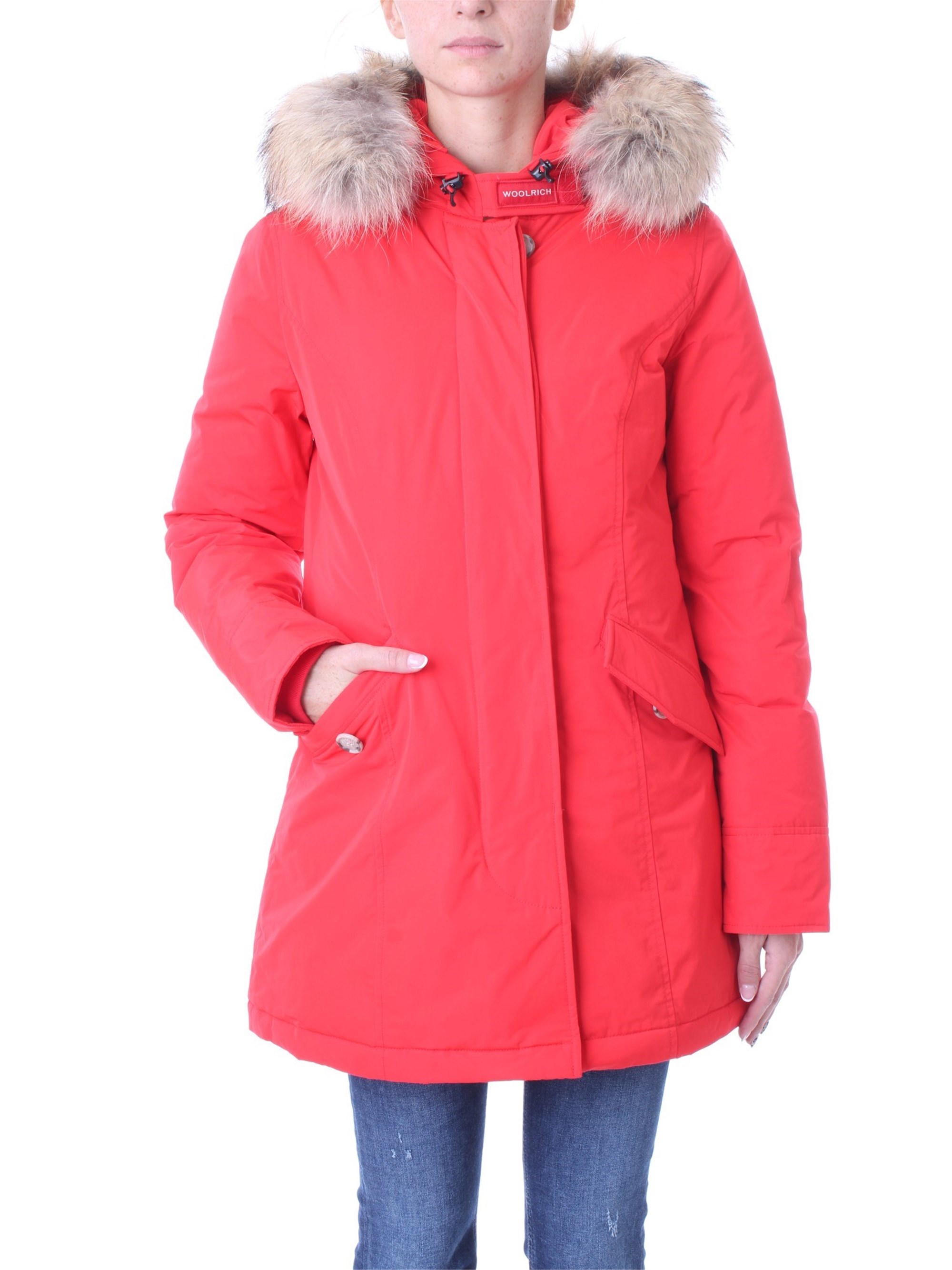 WOOLRICH Jacke Damen rot nylon günstig online kaufen