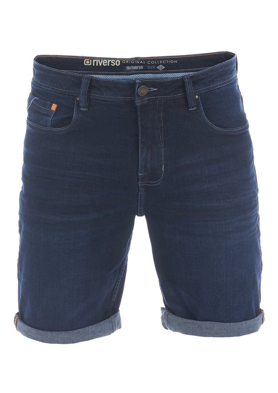 riverso Jeans Shorts Herren Stretch Kurz Regular Fit RIVUdo günstig online kaufen