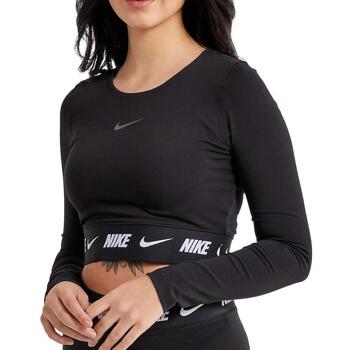 Nike Sportswear Langarmshirt "W NSW CROP TAPE LS TOP" günstig online kaufen