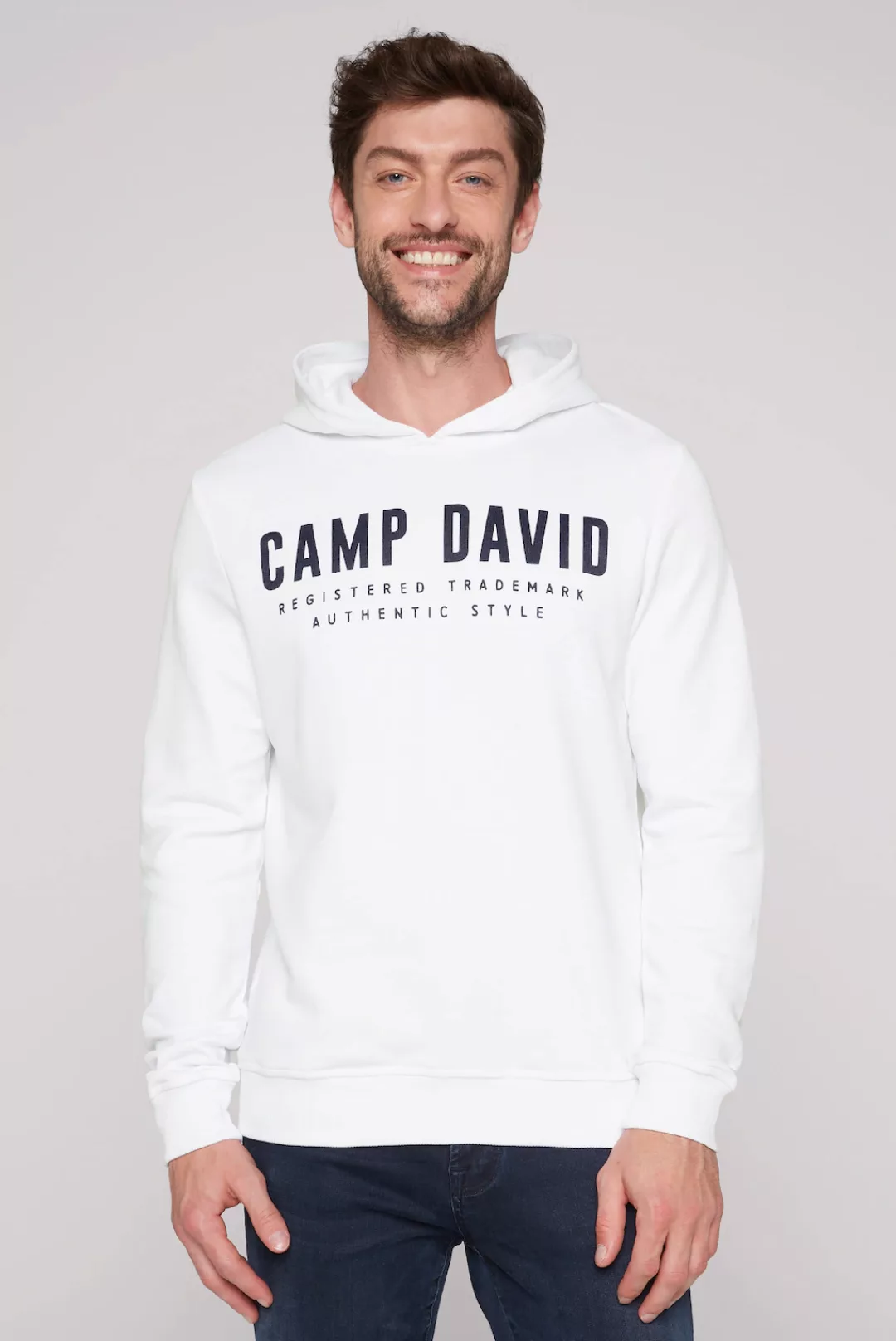 CAMP DAVID Kapuzensweatshirt, mit Logo-Print günstig online kaufen