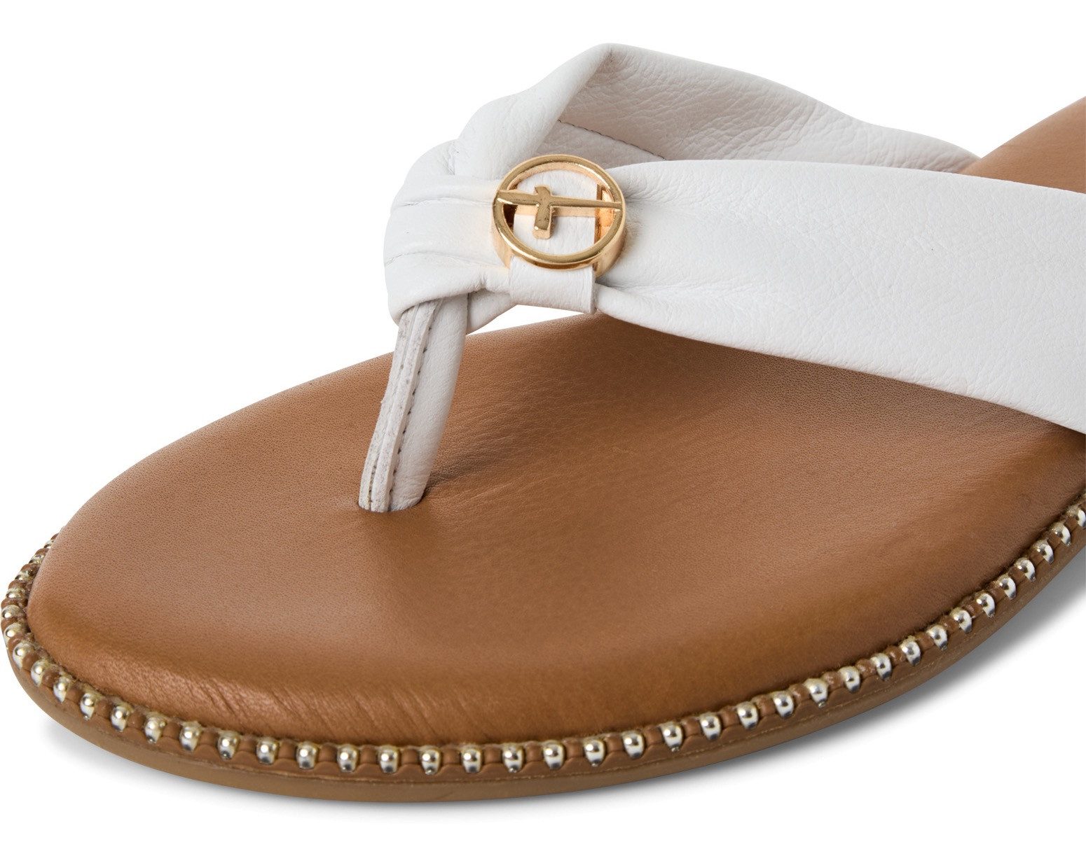 Tamaris Dianette, Zehentrenner, Sommerschuh mit glänzenden günstig online kaufen