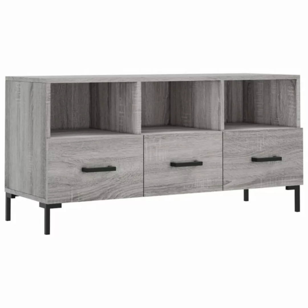 VidaXL TV-Schrank Grau Sonoma 102x36x50 cm Holzwerkstoff  Modell 4 günstig online kaufen