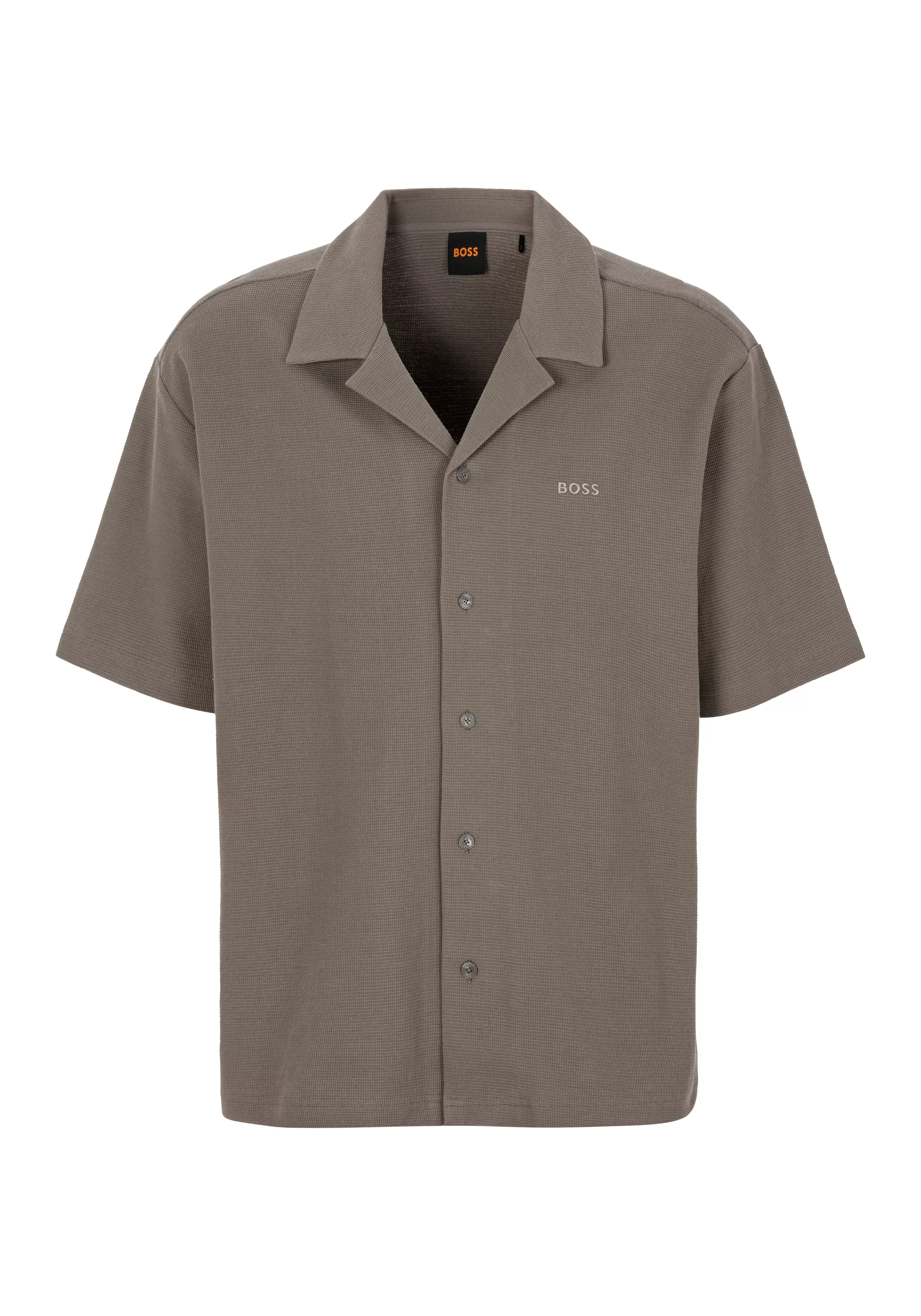 BOSS ORANGE Kurzarmshirt "Pe", mit Ton-in-Ton Logo günstig online kaufen