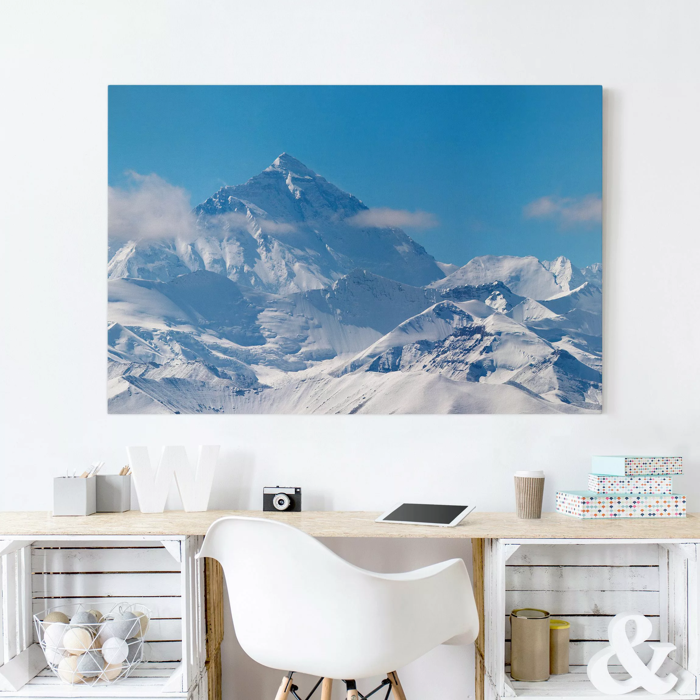 Leinwandbild Berg - Querformat Mount Everest günstig online kaufen