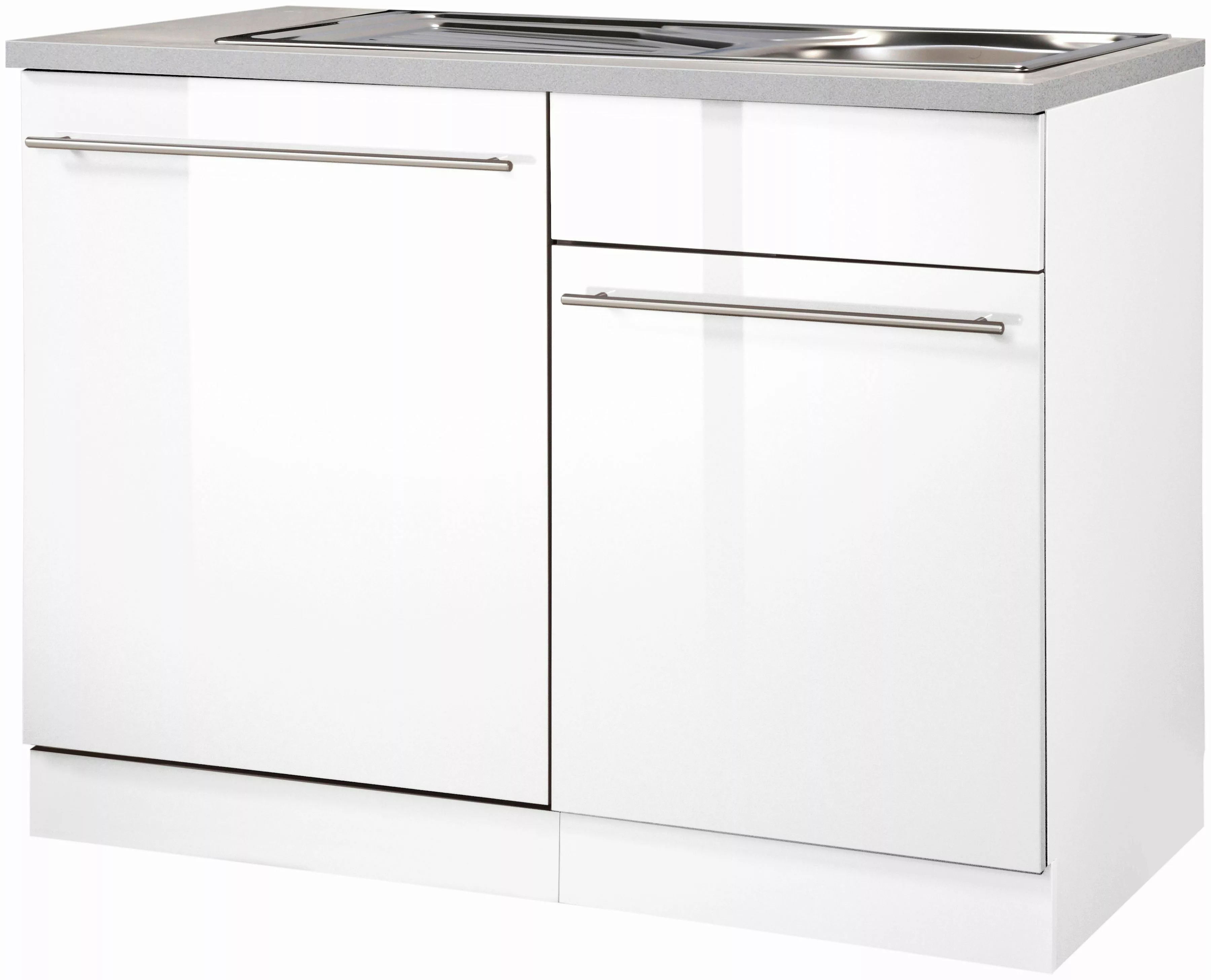 wiho Küchen Spülenschrank "Chicago", 110 cm breit, inkl. Tür/Sockel für Ges günstig online kaufen