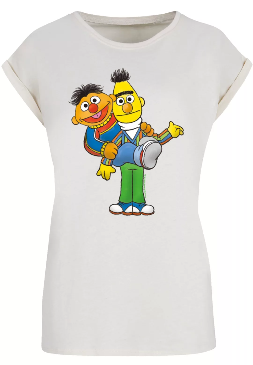 F4NT4STIC T-Shirt "Sesamstraße Ernie & Bert", Premium Qualität, Weihnachts- günstig online kaufen