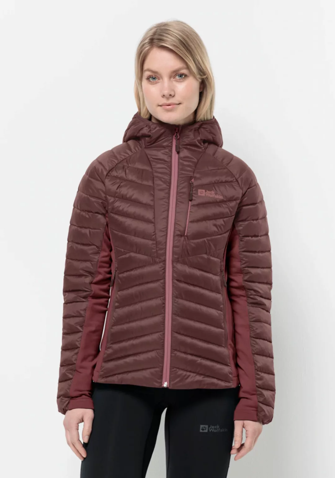 Jack Wolfskin Funktionsjacke ROUTEBURN PRO INS JKT W DARK MAROON günstig online kaufen