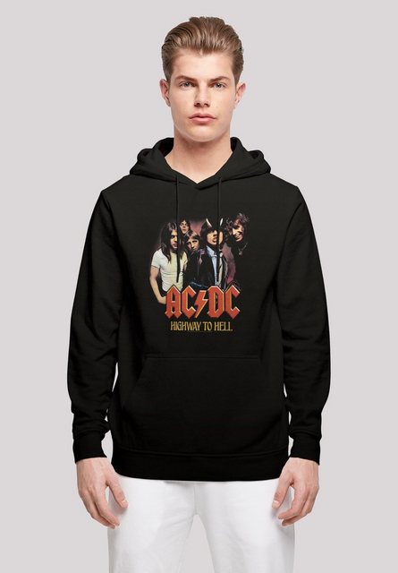 F4NT4STIC Kapuzenpullover ACDC Rock Band Music Highway To Hell Group Print günstig online kaufen