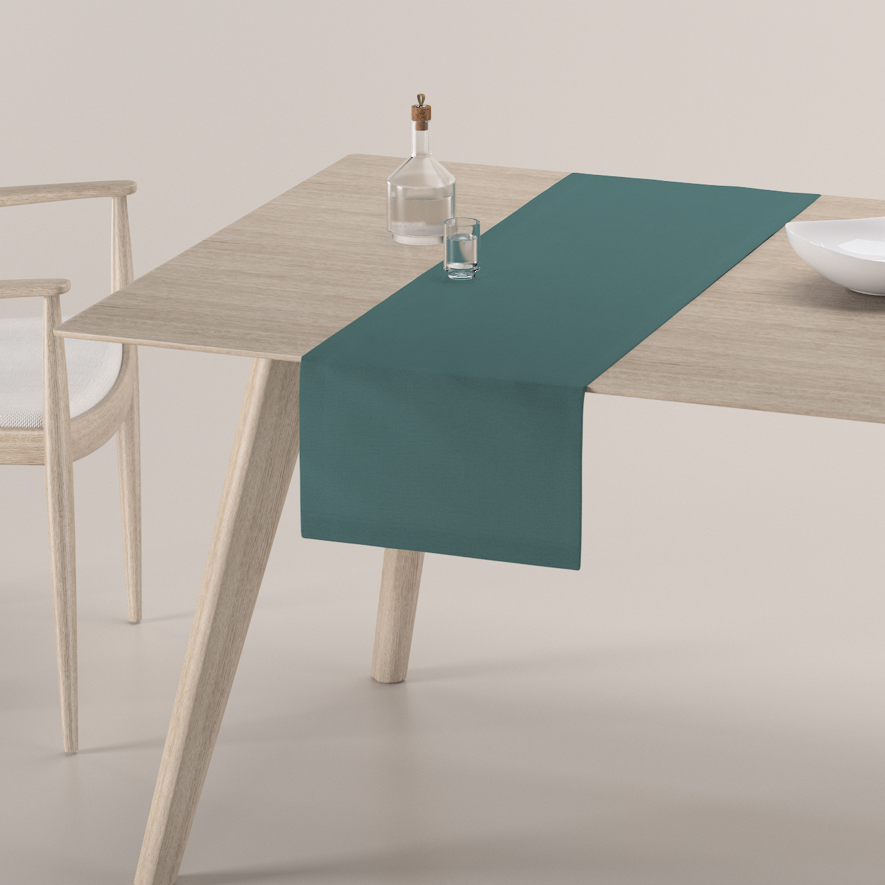 Tischläufer, grün, 40 x 130 cm, Leinen (159-09) günstig online kaufen