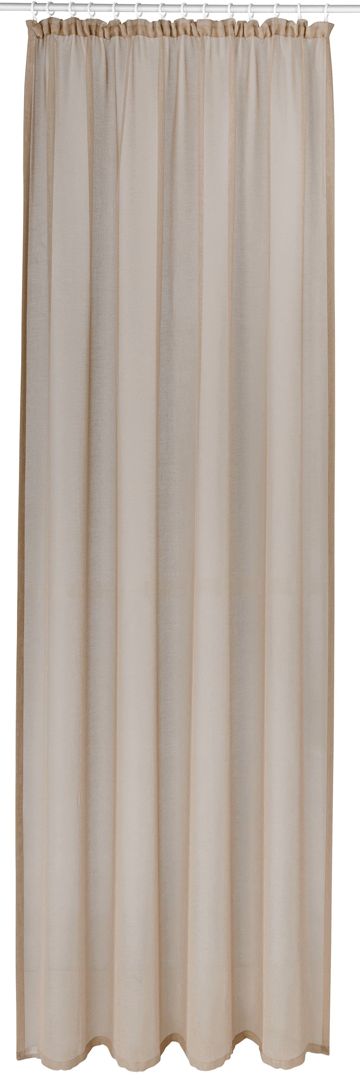 my home Gardine TENDER, Kräuselband (1 günstig online kaufen