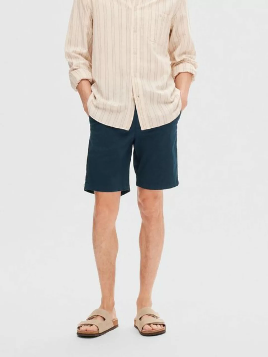 SELECTED HOMME Chinoshorts SLHSLIM-MILES FLEX SHORTS NOOS günstig online kaufen