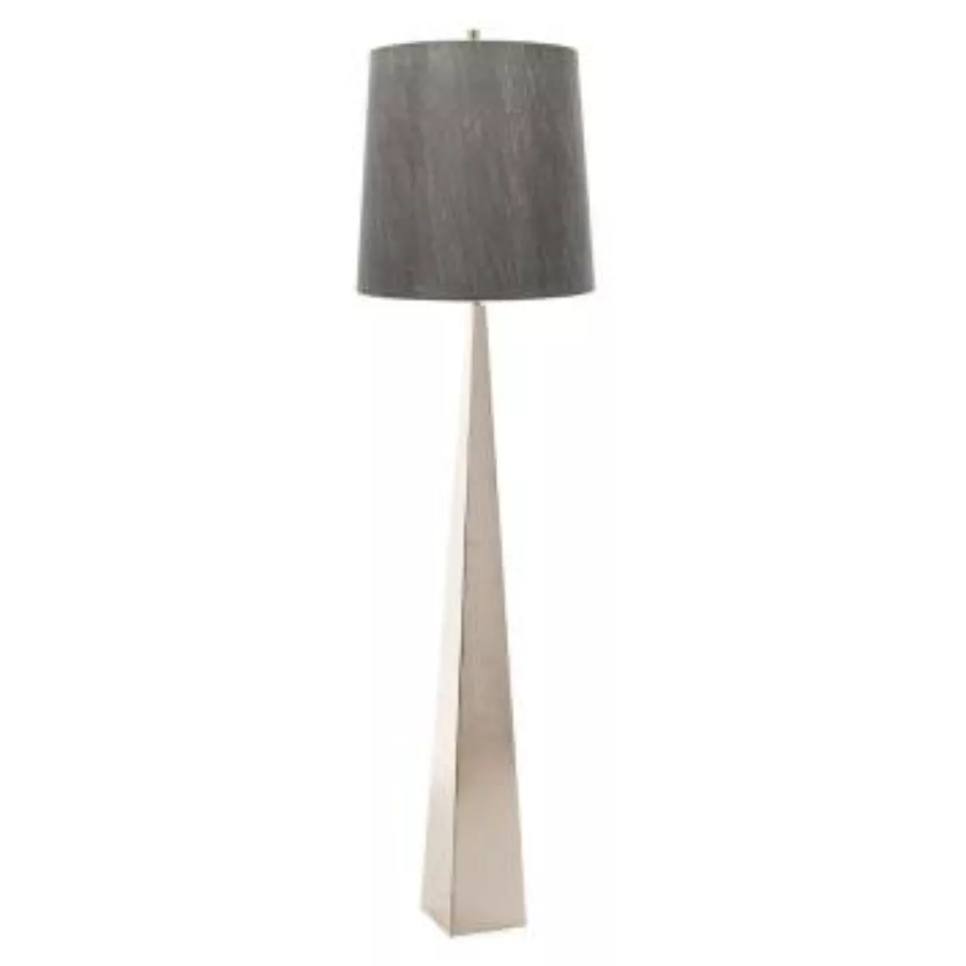 Wohnzimmer Stehlampe Stoff Metall 181cm Modern Design günstig online kaufen