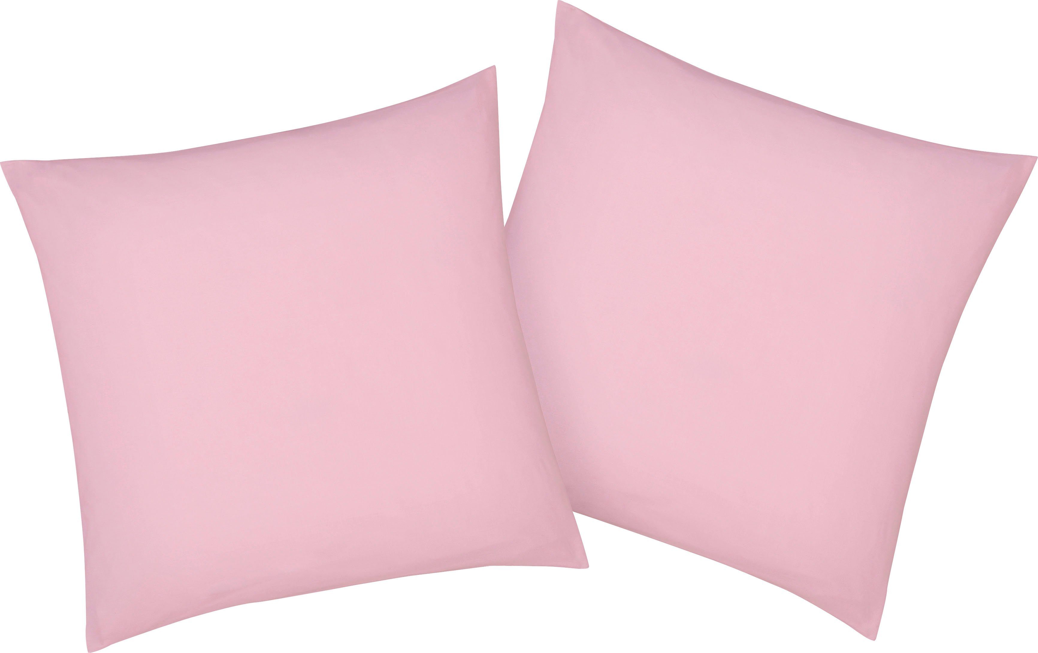 bellana Kissenbezug »Mako-Jersey-Exclusiv«, (2 St.), aus reiner Baumwolle günstig online kaufen