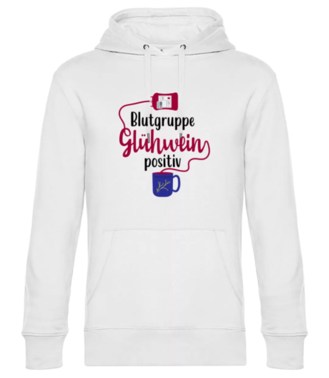 Glühwein Positiv · Unisex Premium Hoodie günstig online kaufen