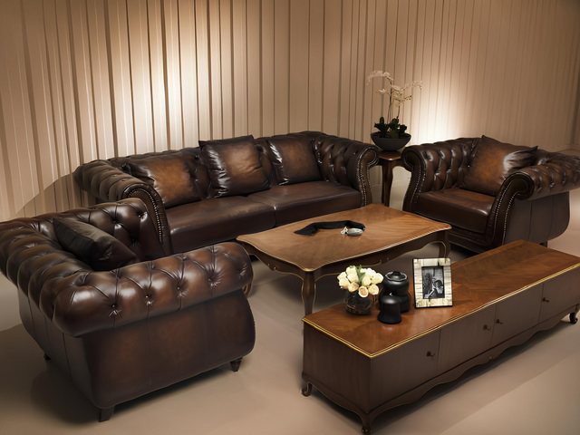 Xlmoebel Sofa Sofa-Garnitur im Antik-Stil Chesterfield Polsterung 3-Sitzer günstig online kaufen