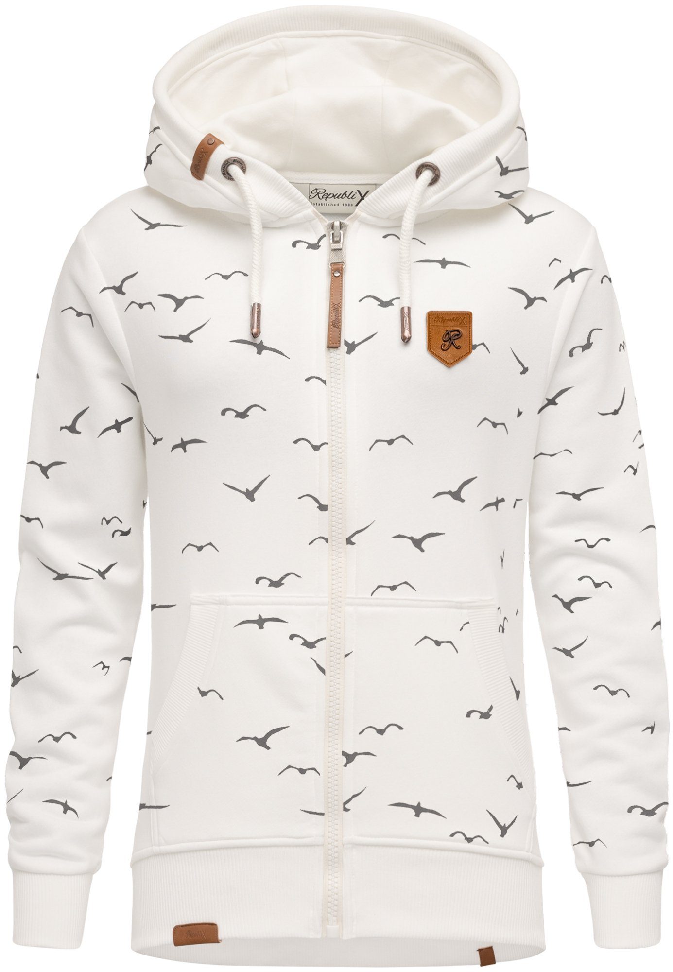 REPUBLIX Kapuzenpullover LOLA Damen Hoodie Sweatshirt günstig online kaufen