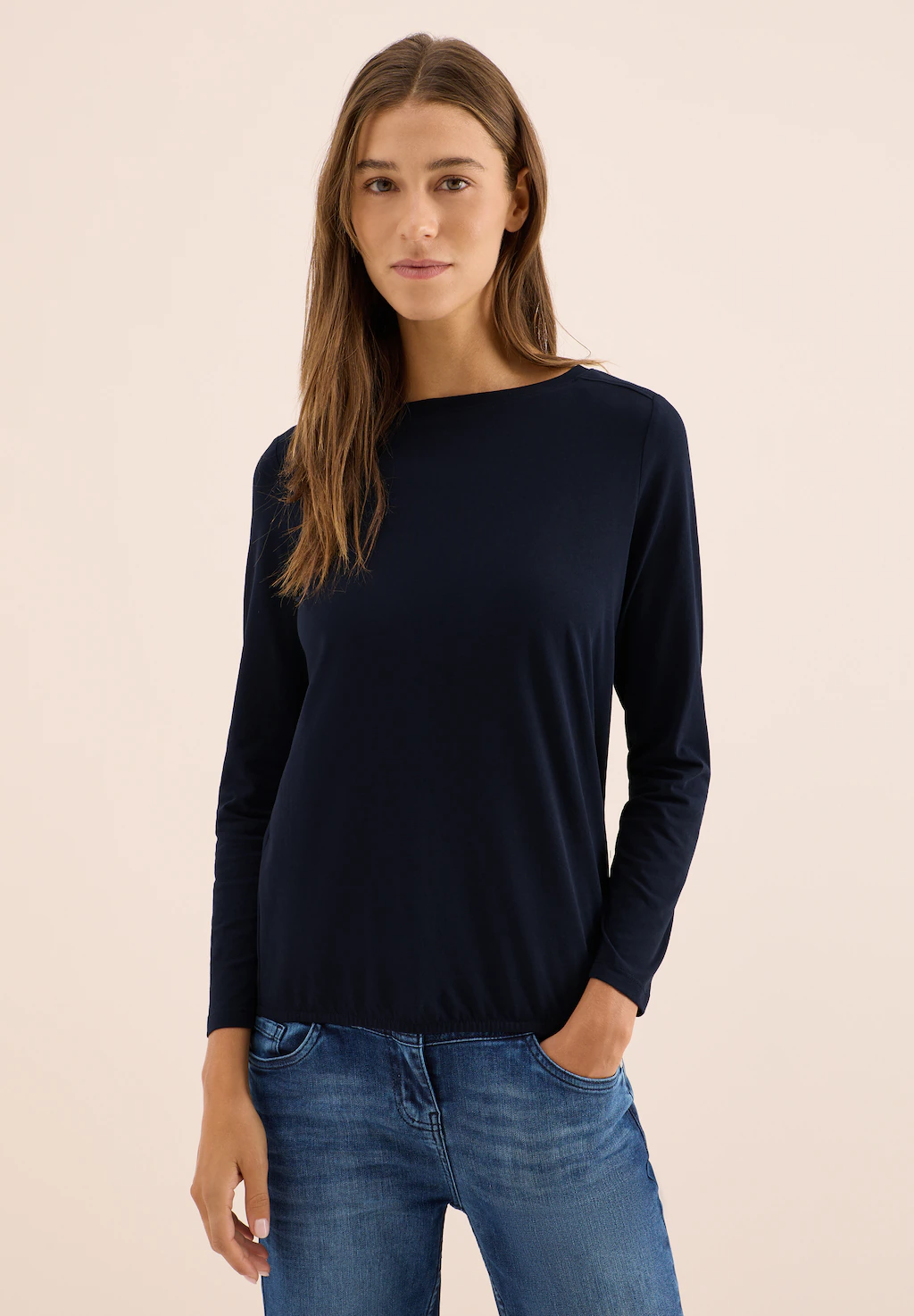 Cecil Langarmshirt, aus reiner Baumwolle günstig online kaufen