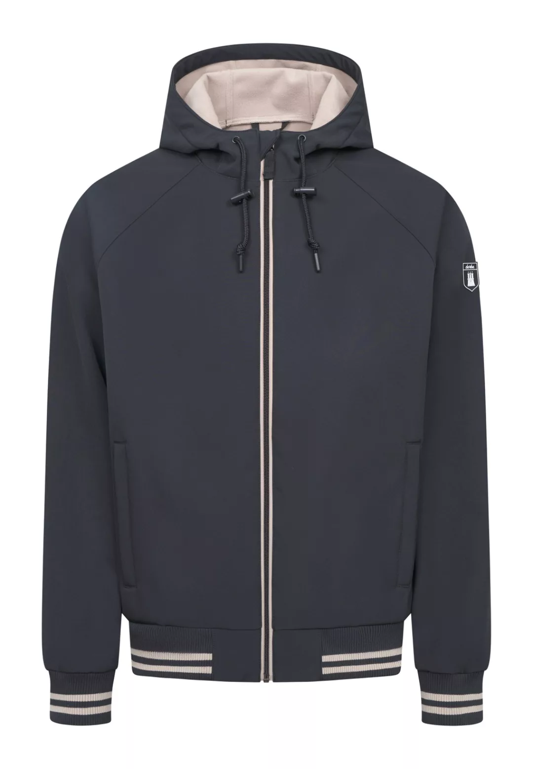 Derbe Softshelljacke "Helgoby", mit Kapuze, wasserabweisend, winddicht, Kap günstig online kaufen