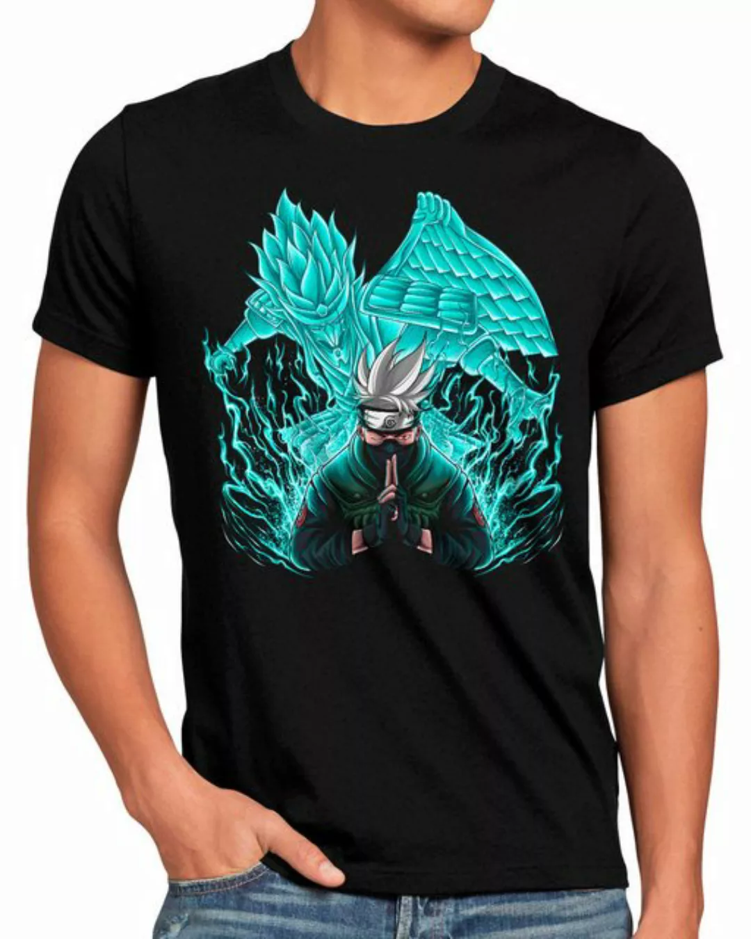 style3 T-Shirt Kakashi vs Susanoo sasuke hatake shikamaru kage naruto günstig online kaufen