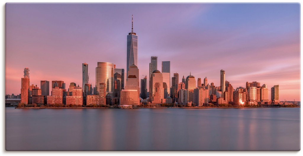 Artland Wandbild "New York City", New York, (1 St.), als Leinwandbild, Post günstig online kaufen