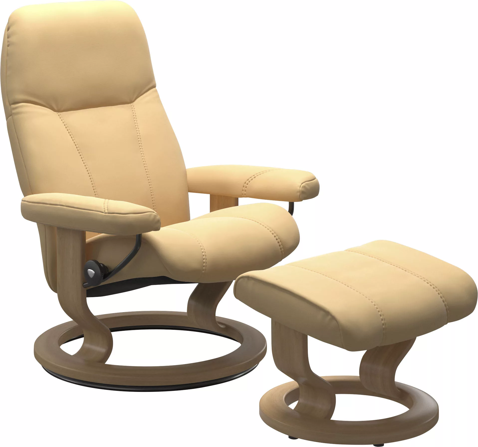 Stressless® Relaxsessel »Consul«, (Set, Relaxsessel mit Hocker), mit Hocker günstig online kaufen