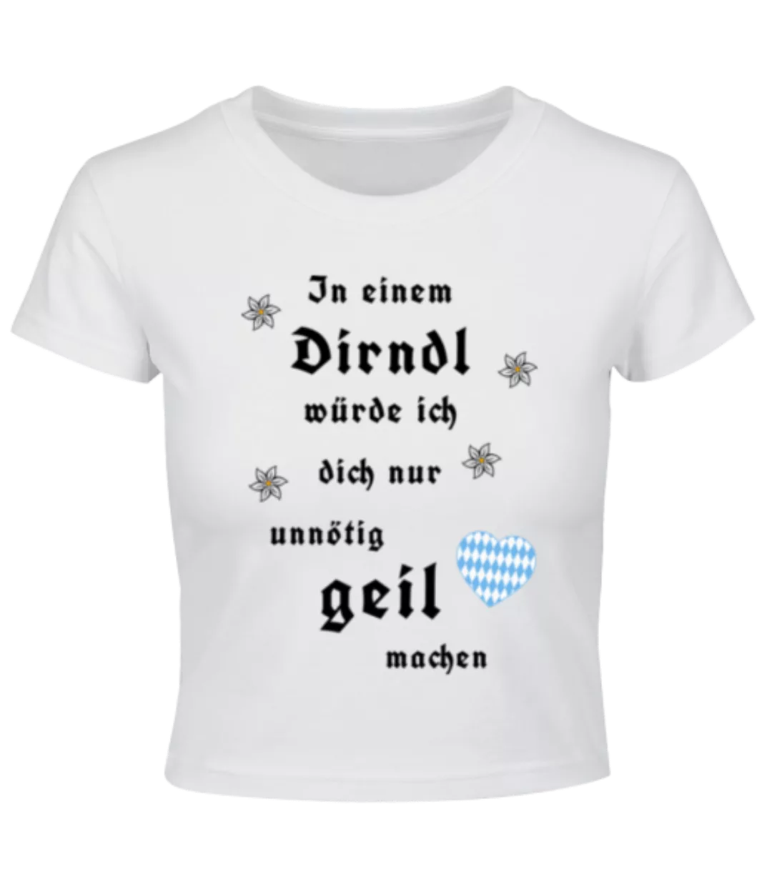 Unnötig Geil Machen · Crop T-Shirt günstig online kaufen