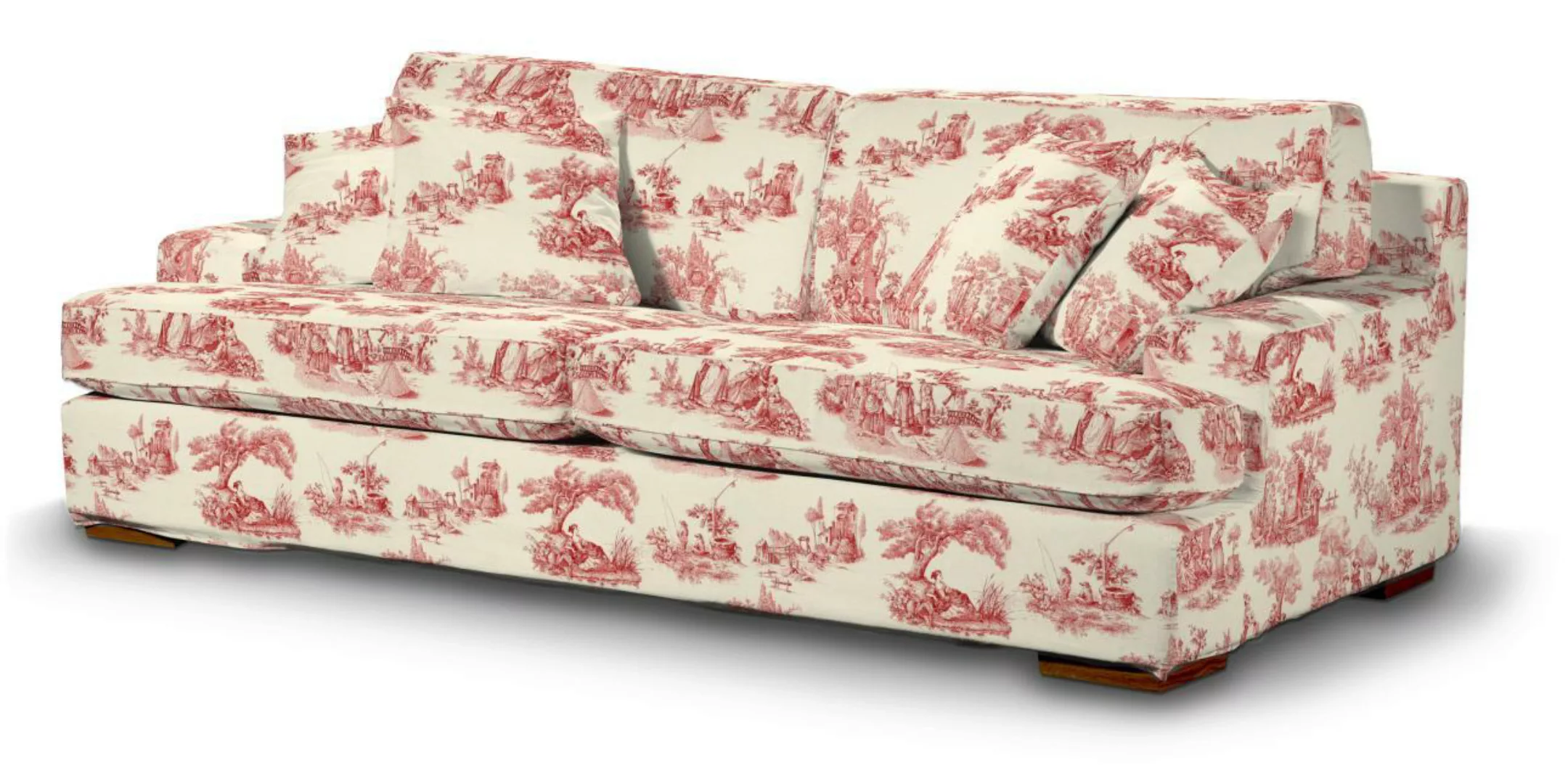 Bezug für Göteborg Sofa, creme- rot, Bezug für Göteborg, Avinon (132-15) günstig online kaufen