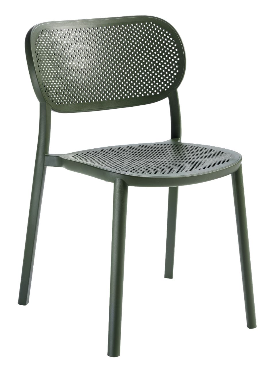 Outdoor Stapelstuhl Nuta - robust military green günstig online kaufen