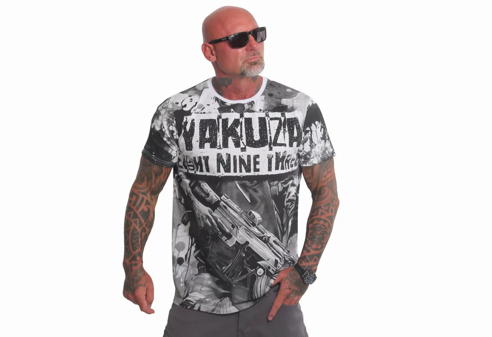 YAKUZA T-Shirt Specialist Allover günstig online kaufen