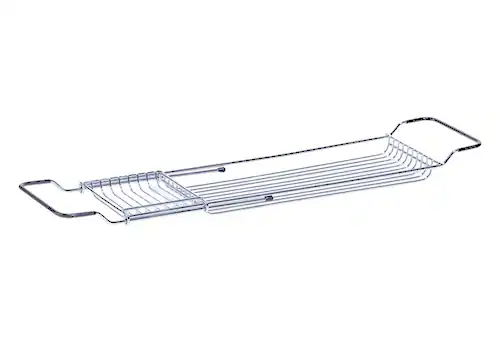 Zeller Badewannenablage silber B/H/L: ca. 16x4x66 cm günstig online kaufen