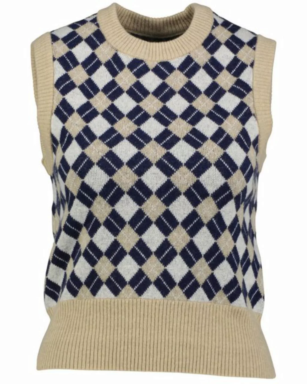 Gant Pullunder Damen Pullunder ARGYLE Regular Fit (1-tlg) günstig online kaufen