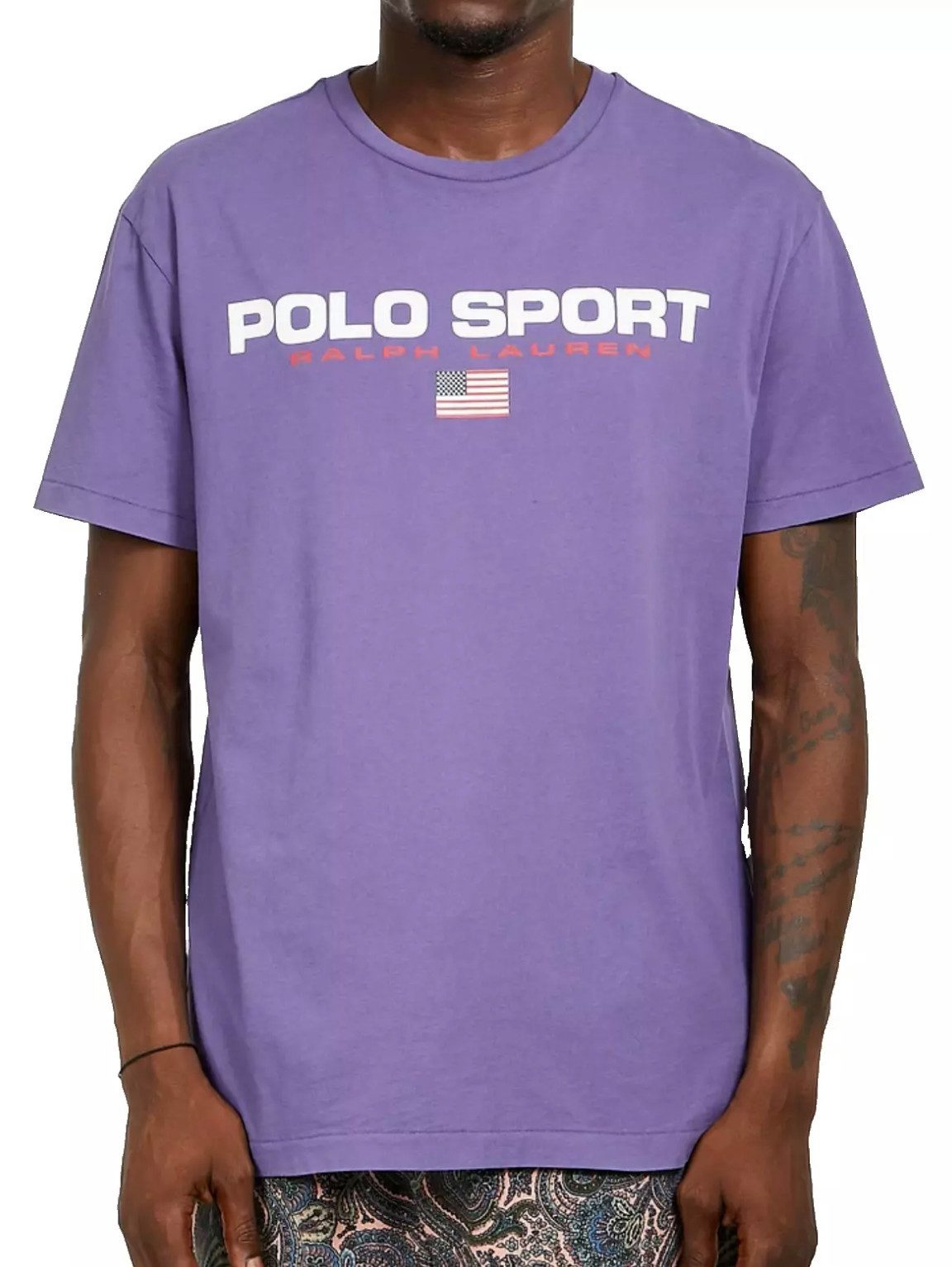 Polo Ralph Lauren T-Shirt Flag Logo günstig online kaufen