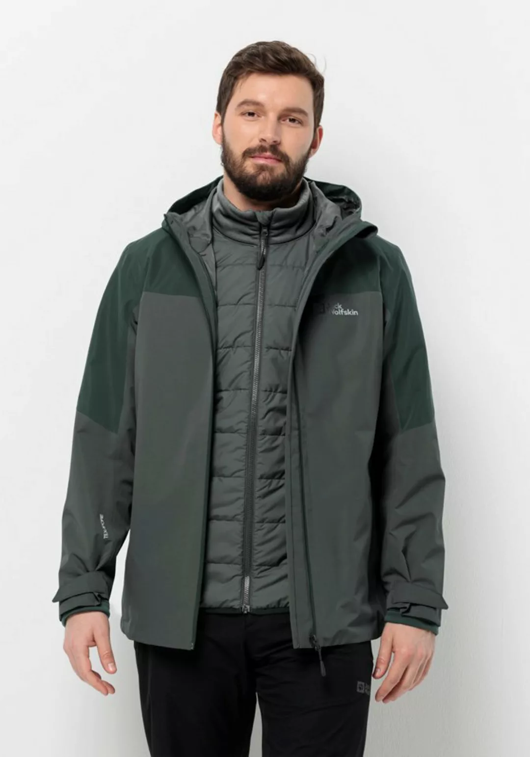 Jack Wolfskin 3-in-1-Funktionsjacke GLAABACH 3IN1 JKT M günstig online kaufen